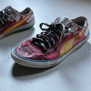 Puma Warhol 917's, Cartoon Sketch Drawing Outline